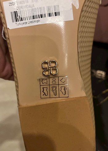 41 Beden ten rengi Renk Derimod kadın babet 41 numara