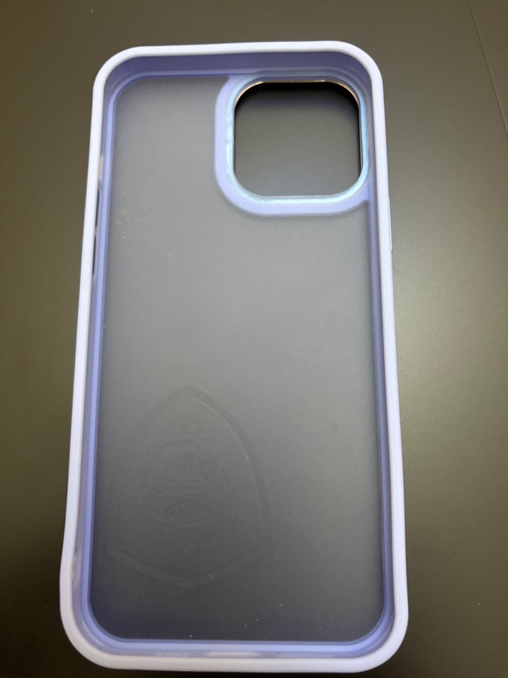 Apple Şeffaf Mavi Telefon Kılıfı 13 Pro Max - Görsel 4