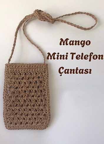 Mango Mini Telefon Çantası 