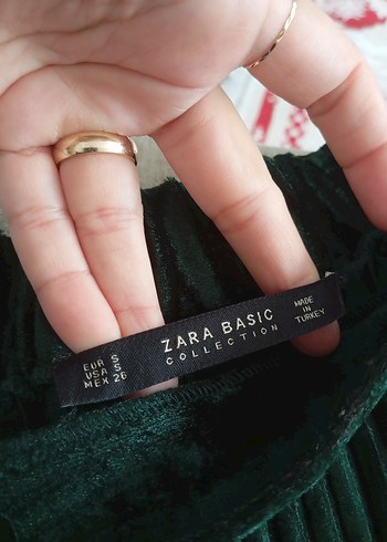 Yeşil Piliseli Midi Etek - Görsel 5