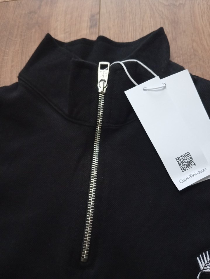 Yarım Fermuarlı Gri Erkek Sweatshirt - Görsel 3