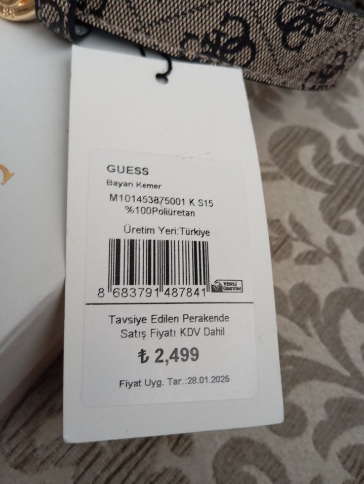 Guess Vizon Kadın Kemer - Görsel 5