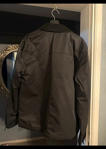 Düğmeli Siyah Erkek Prada Mont - Görsel 7