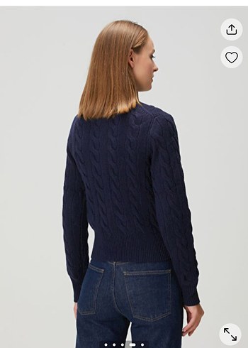 Polo Ralph Lauren Lacivert Hırka - Görsel 2