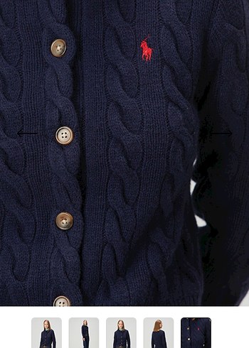 Polo Ralph Lauren Lacivert Hırka - Görsel 6