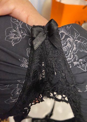 l Beden siyah Renk Karanlık Çiçek Desenli Gotik Siyah Sütyen