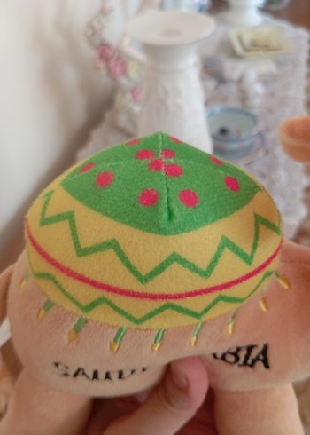 Beden Renk Müzikli Peluş Deve Oyuncak