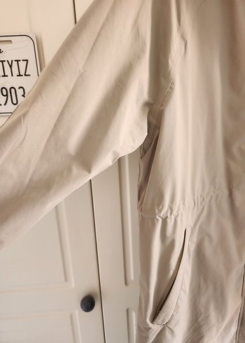 Oysho Beji Kadın Ince Kaban Kapüşonlu - Görsel 2