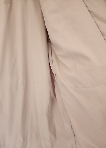 Oysho Beji Kadın Ince Kaban Kapüşonlu - Görsel 5