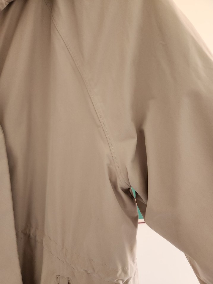 Oysho Beji Kadın Ince Kaban Kapüşonlu - Görsel 3