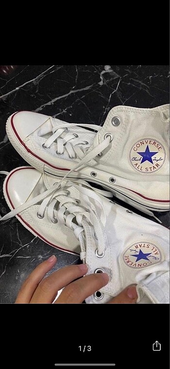 Beyaz converse