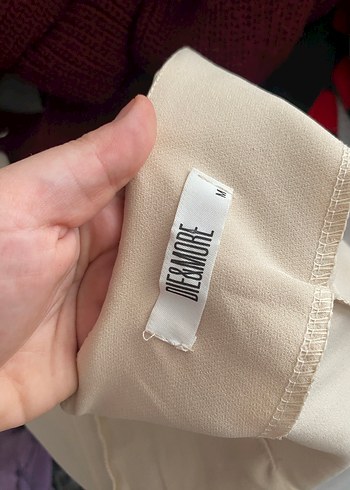 Bej Kadın Mini Şort Etek - Görsel 2