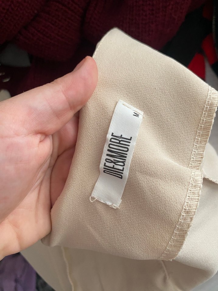 Bej Kadın Mini Şort Etek - Görsel 2