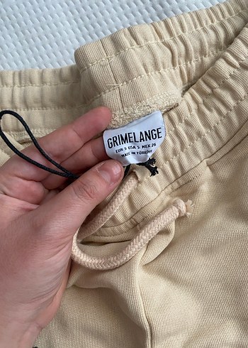 Kadın Beyaz Pamuklu Rahat Kesim Eşofman Altı - Görsel 3