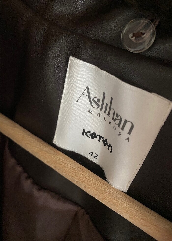 Aslıhan Malbora Deri Ceket - Görsel 5