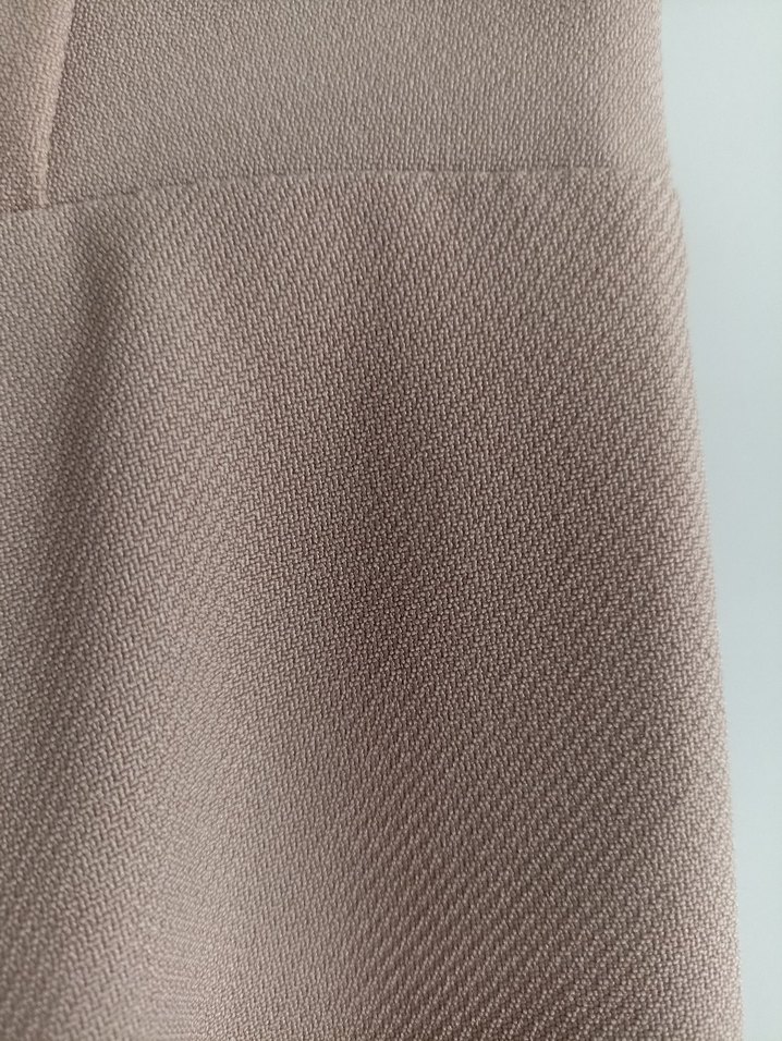 Bej Kadın Uzun Drapeli Etek - Görsel 2