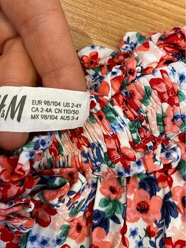 4 Yaş Beden H&M etek