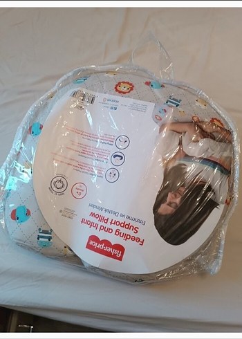 Beden Renkli Desenli Emzirme ve Hamile Yastığı
