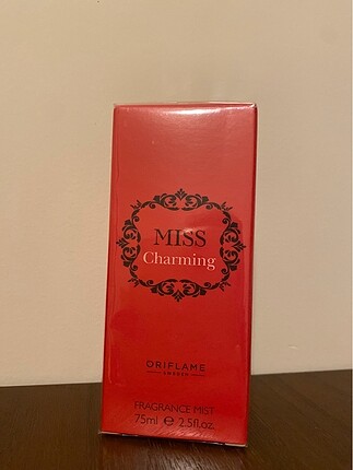 ORİFLAME miss charming 75 ml parfümlü vücut spreyi