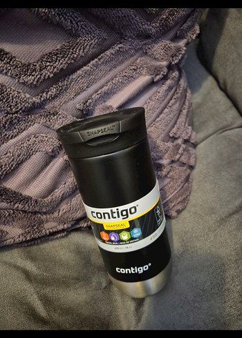 Contigo Siyah Termos Matara - Görsel 3
