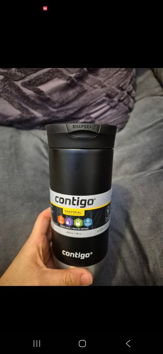 Contigo Siyah Termos Matara - Görsel 2