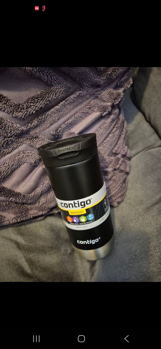 Contigo Siyah Termos Matara - Görsel 3