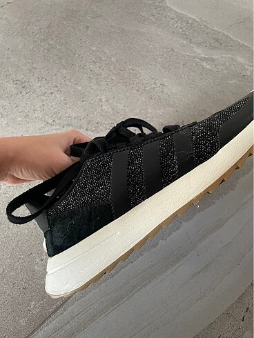 Adidas Siyah adidas simli sneaker