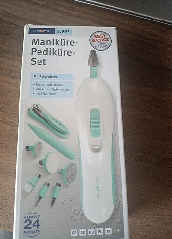 Manikür pedikür seti