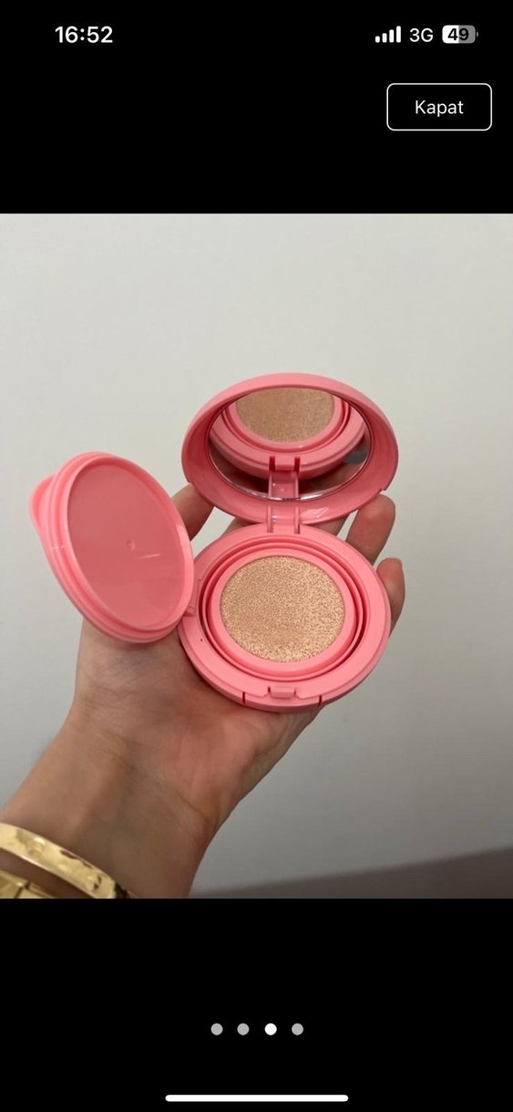 Pastel Pembe Cloudy Cushion Allık - Görsel 2