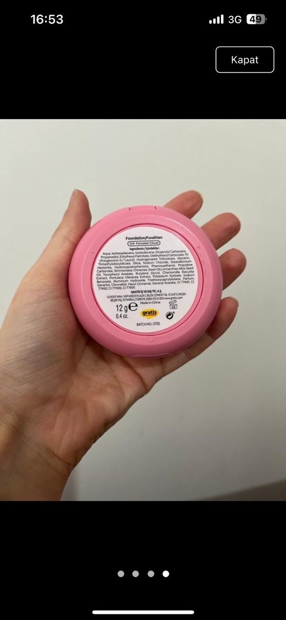 Pastel Pembe Cloudy Cushion Allık - Görsel 4