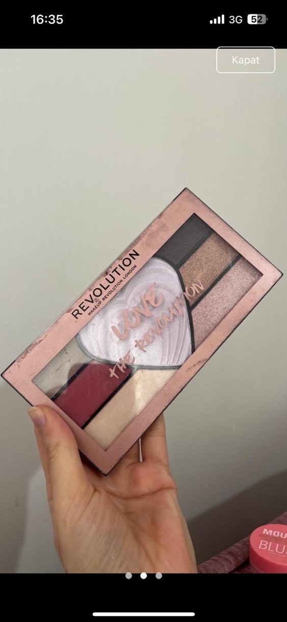 Kalp Detaylı Göz Farı Paleti - Görsel 2