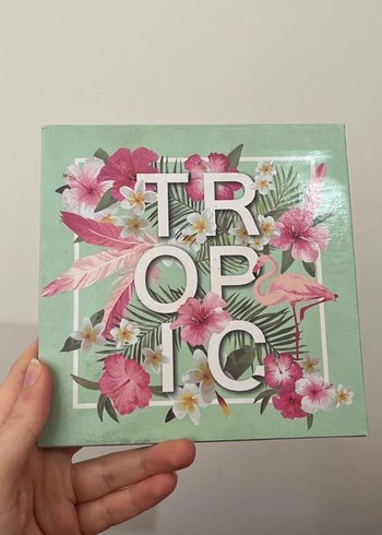 Pastel Pembe Tropikal Göz Farı Paleti - Görsel 3