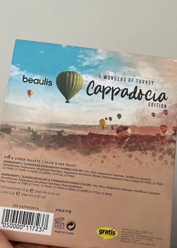 Beaulis Cappadocia Göz Farı Paleti - Görsel 4