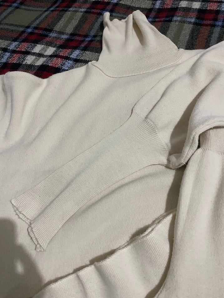 Krem rengi triko takım - Görsel 4