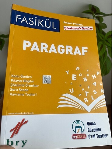 Birey paragraf kitabı
