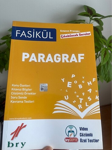 Beden Birey paragraf kitabı