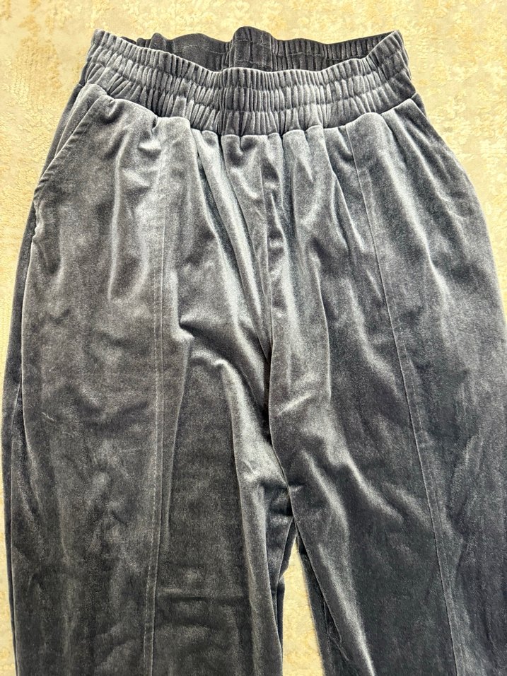 Gri Rahat Kesim Kadın Eşofman Altı - Görsel 3