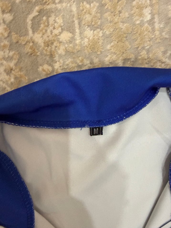 Kadın Kahverengi Baskılı Fermuarlı Mini Elbise - Görsel 4