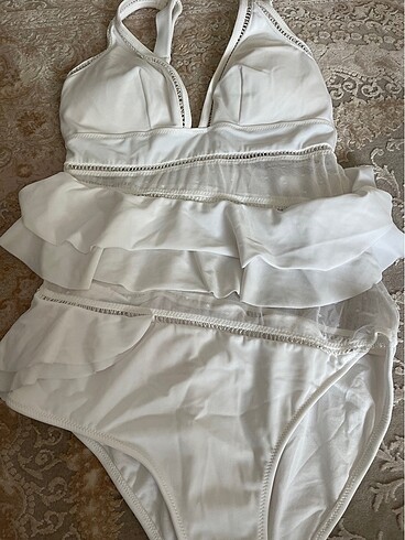 Penti beyaz mayokini - Görsel 6