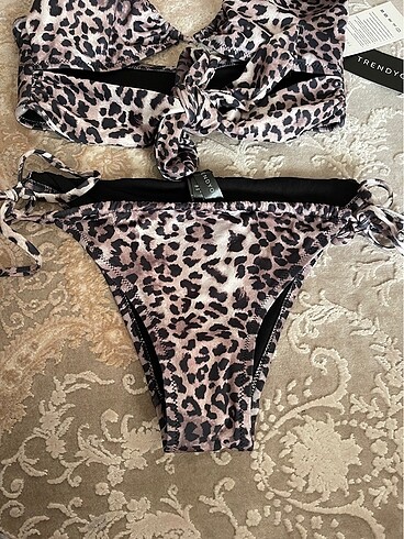 36 Beden TrendyolMilla leopar bikini takımı