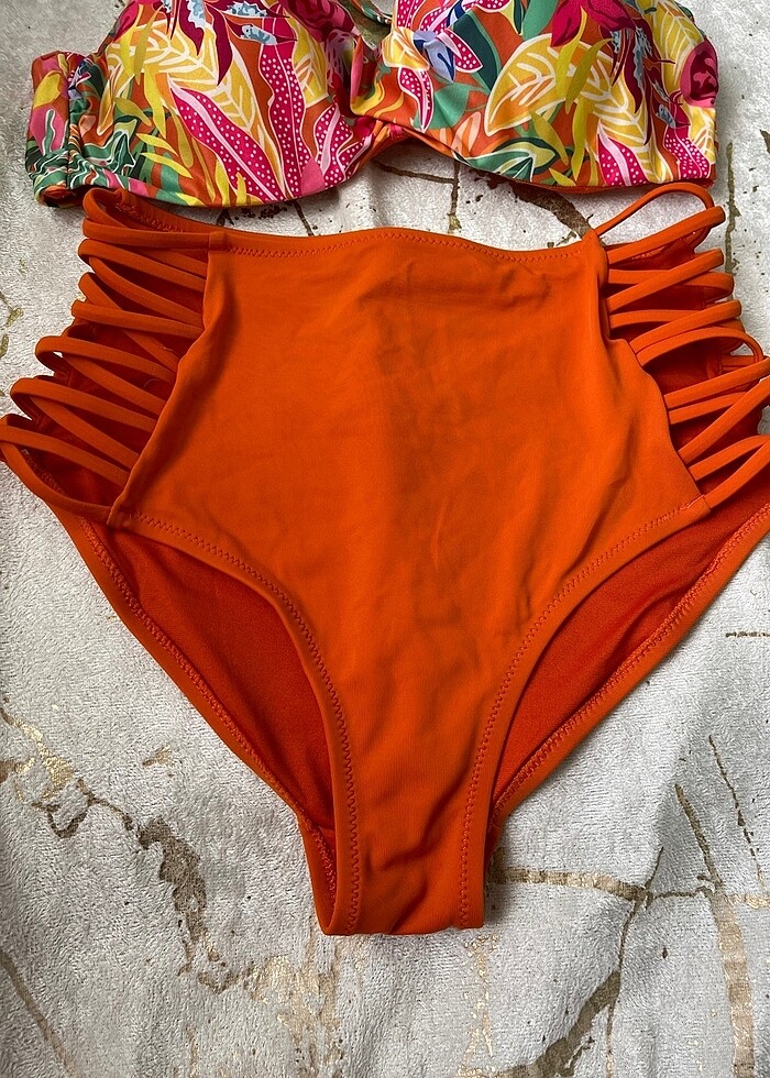 Penti turuncu kiremit bikini takımı - Görsel 3