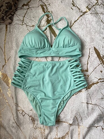 Penti su yeşili bikini takımı