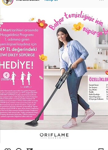  Beden çeşitli Renk Oriflame'a üyelik için mesaj atmanız yeterli