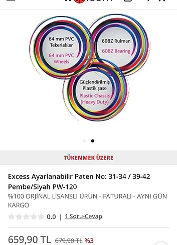 Beden Paten Excess ayarlanabilir
