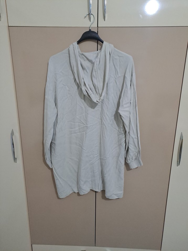 LCW Modest Bej Midi Hamile Yelek - Görsel 2