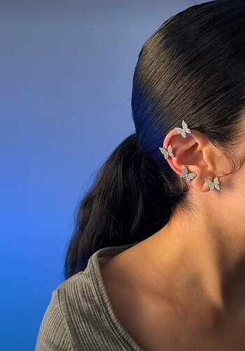 Vintage earcuff küpe