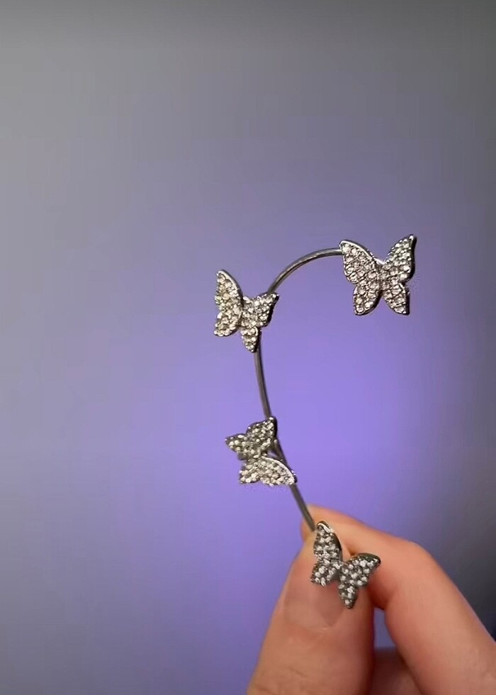 Vintage earcuff küpe - Görsel 2