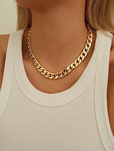 Gold zincir kolye