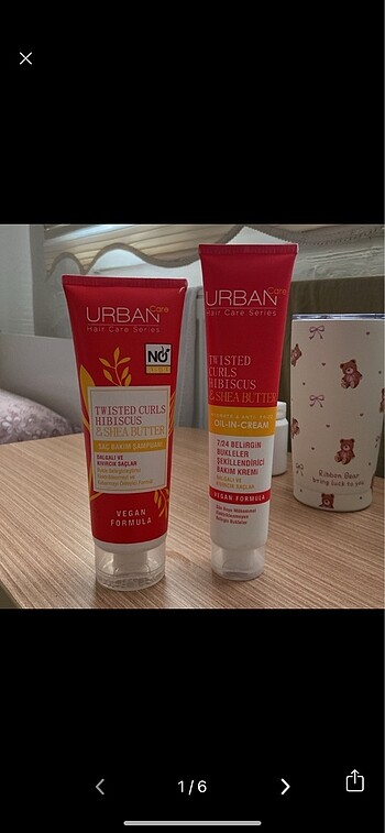 Urban care saç bakım kremi ve şampuanı