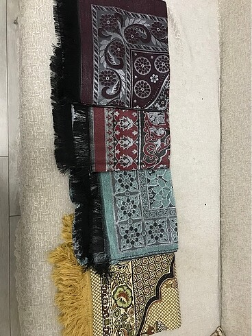  Beden 4adet sıfır ince seccadeler